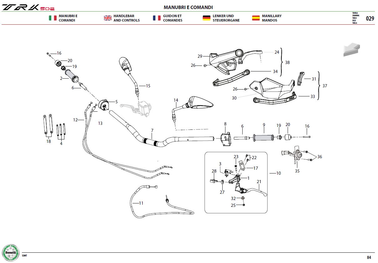 Handle Bar And Controls