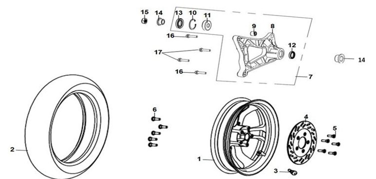 Rear Wheel
