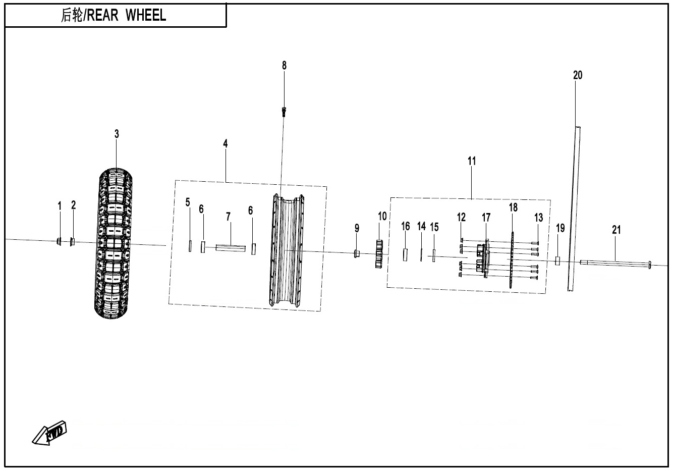 REAR WHEEL