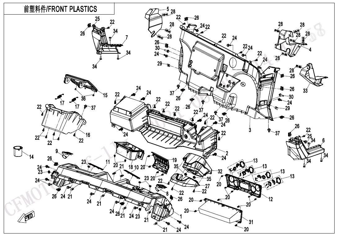 FRONT PLASTICS