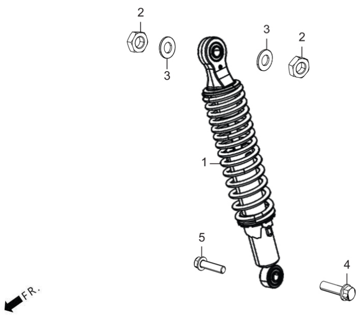 F19 - Rear Shock Absorber