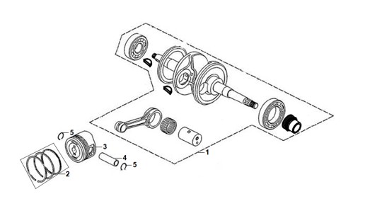 Crank Shaft & Piston