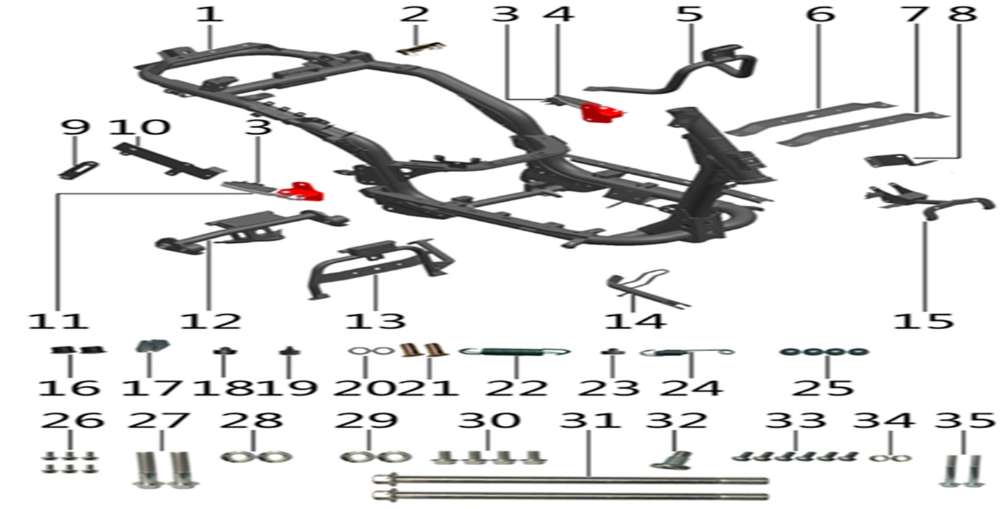 F18 - FRAME ASSY