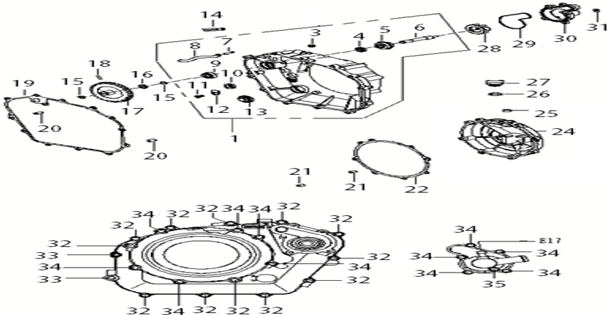 E10 - Right Engine Cover