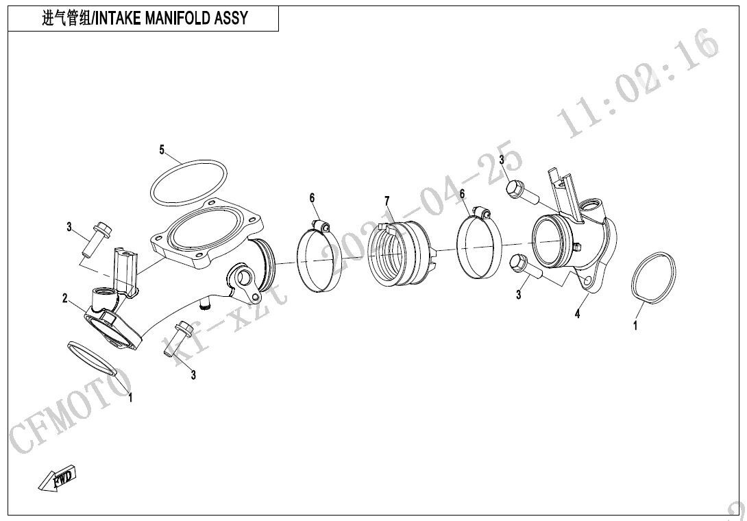 INTAKE MANIFOLD ASSY