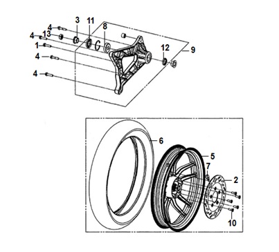 Rear Wheel