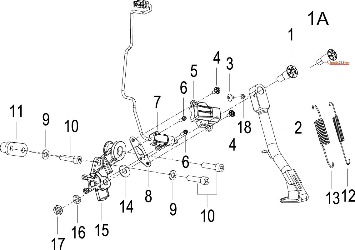 SIDE STAND ASSY
