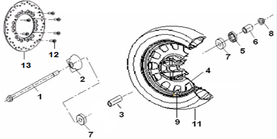 F03 - FRONT WHEEL