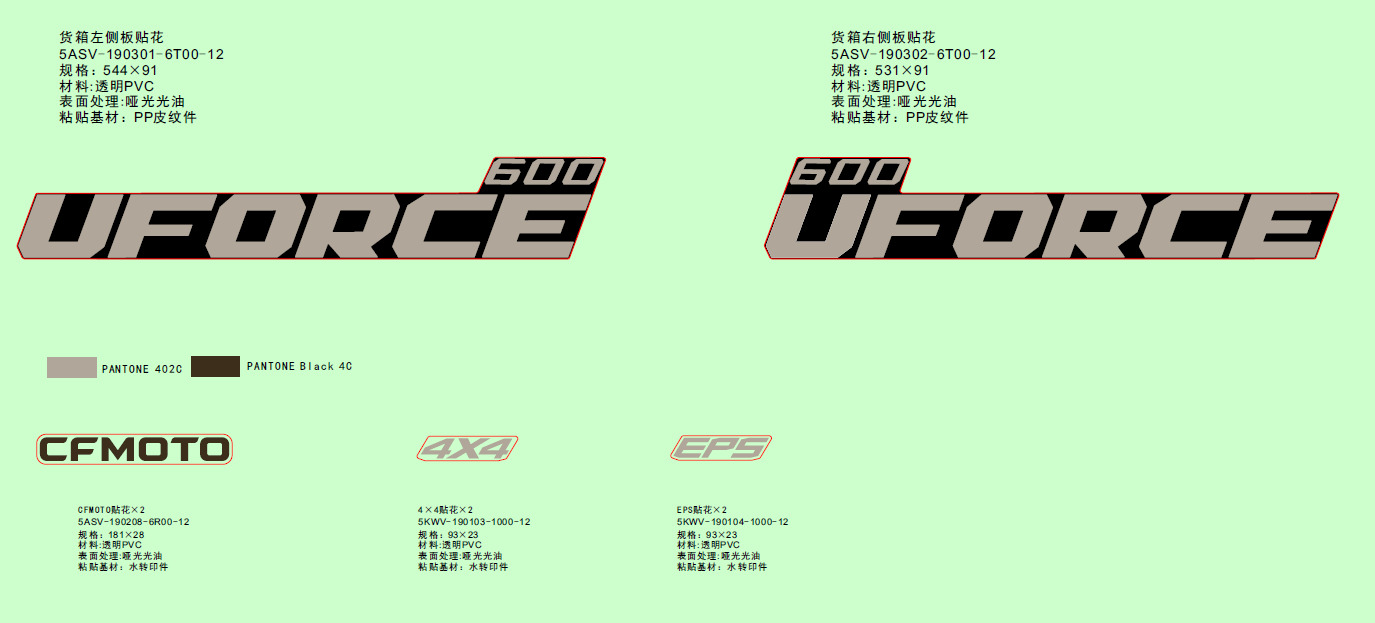 DECAL KITS(TRUE TIMBER CAMO)