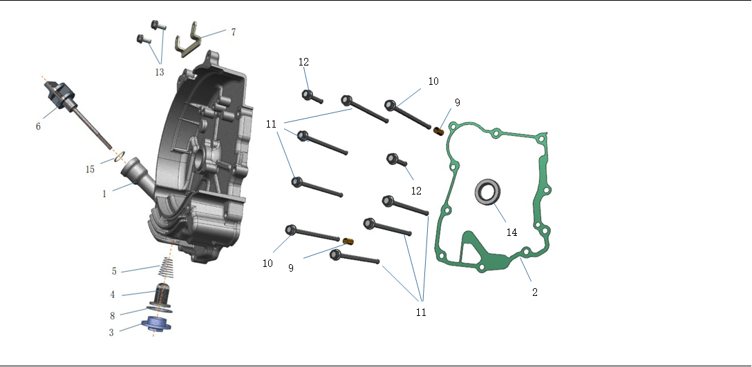 Right Crank Case Cover