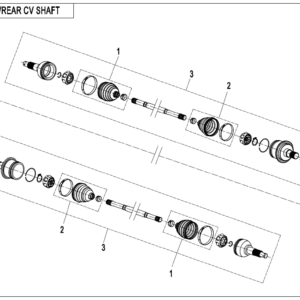REAR CV SHAFT