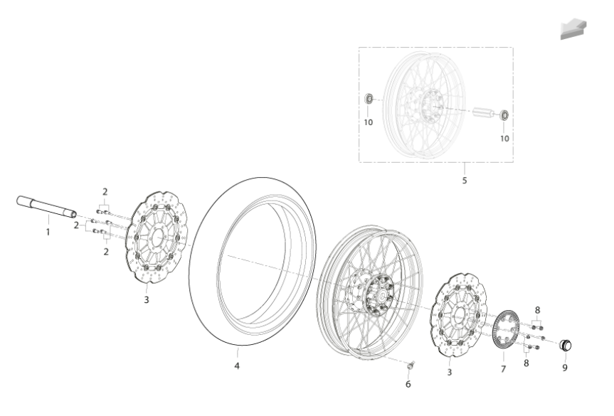 front wheel