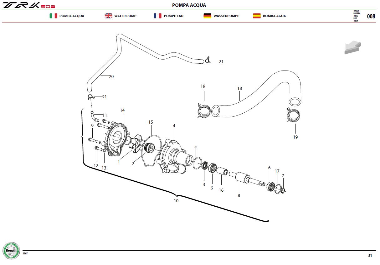 Water Pump Assy