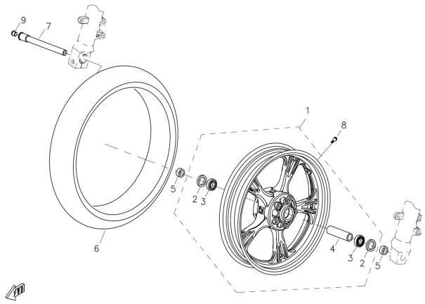 FRONT WHEEL