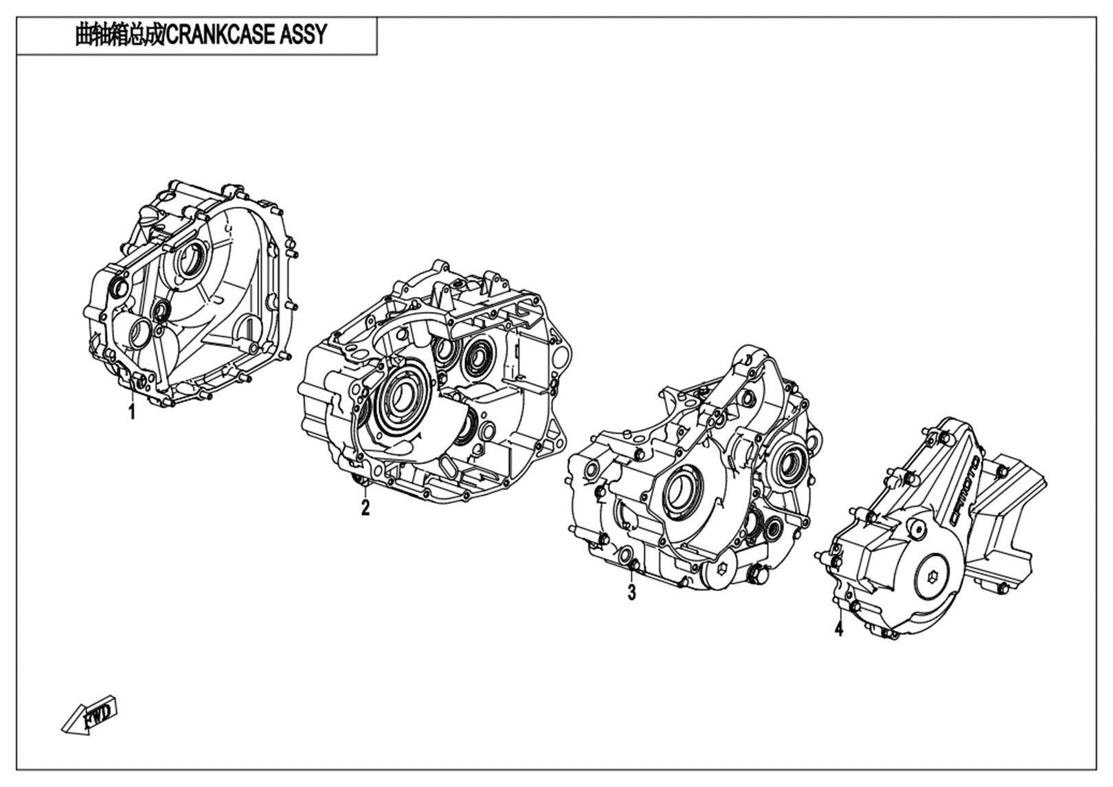 CRANKCASE ASSY