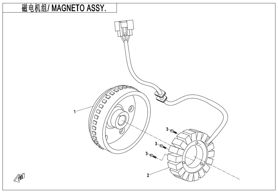 MAGNETO ASSY.