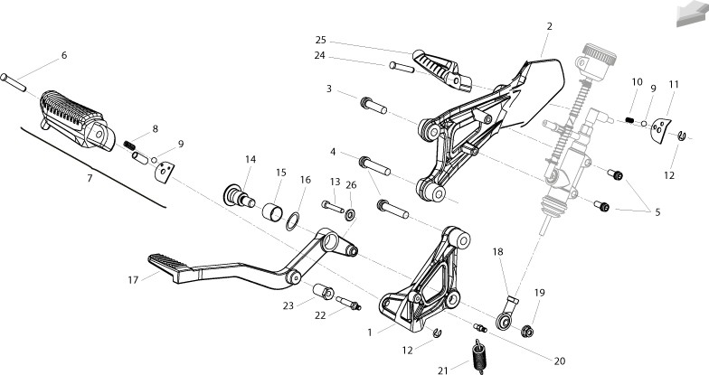 RH Footpeg