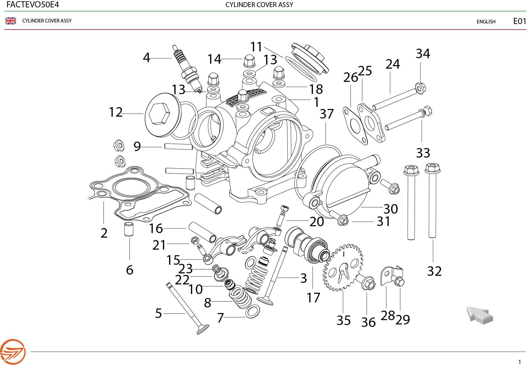 CYLINDER COVER ASSY
