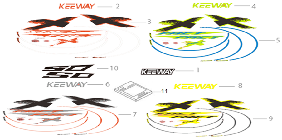 F18 - Stickers