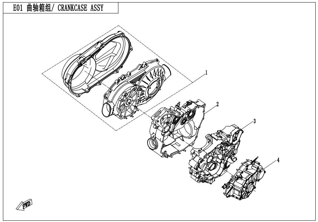 CRANKCASE ASSY