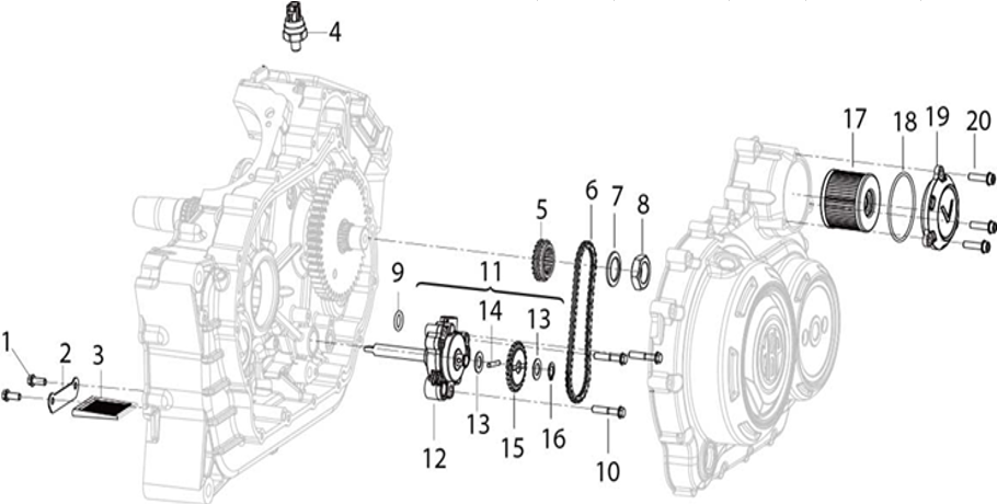 E08 - Oil Pump & Oil Filter