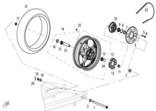 REAR WHEEL