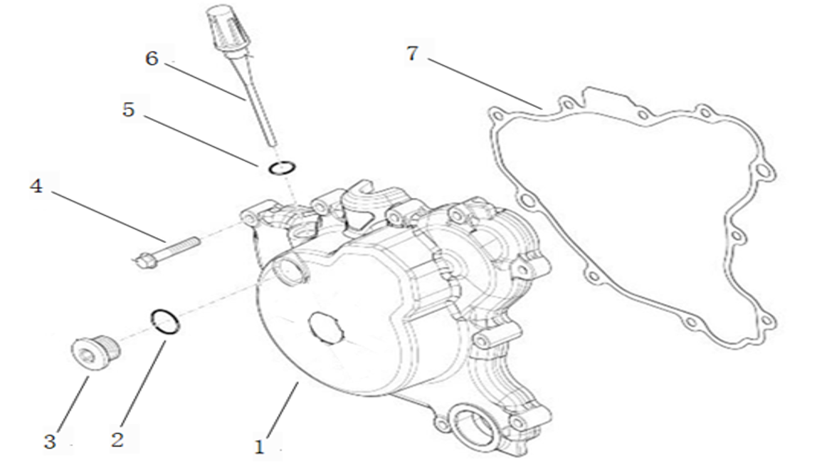 E05 - Left Engine Cover