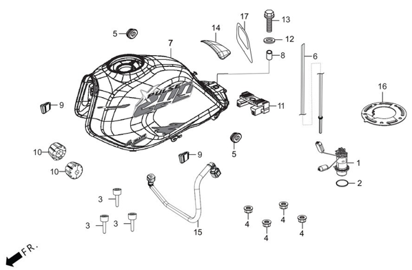 F11 BASE - Fuel Tank