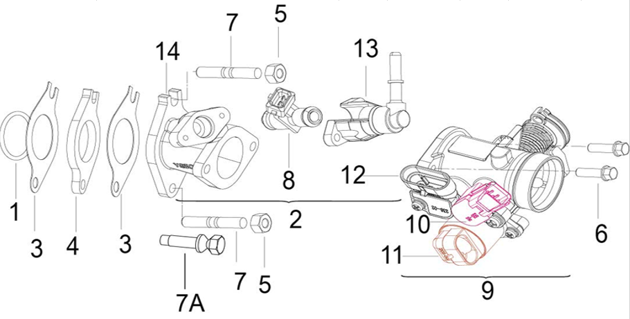 E03 - THROTTLE BODY