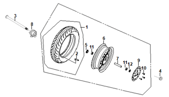 F11 - Front Wheel