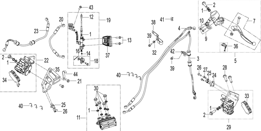 F04 - ABS Front Disc Brake Assembly