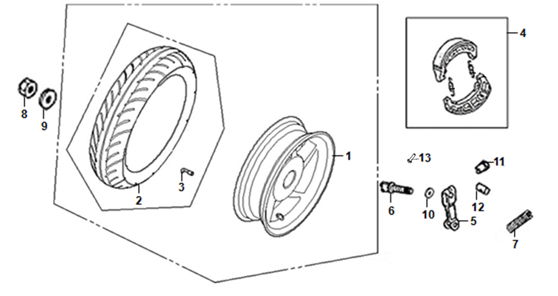F10 - Rear Wheel