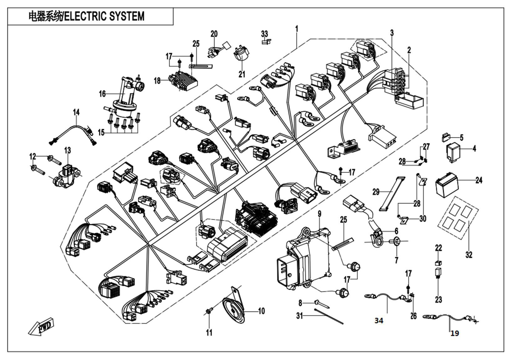 V1 - ELECTRIC SYSTEM