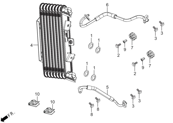 F1B - Radiator