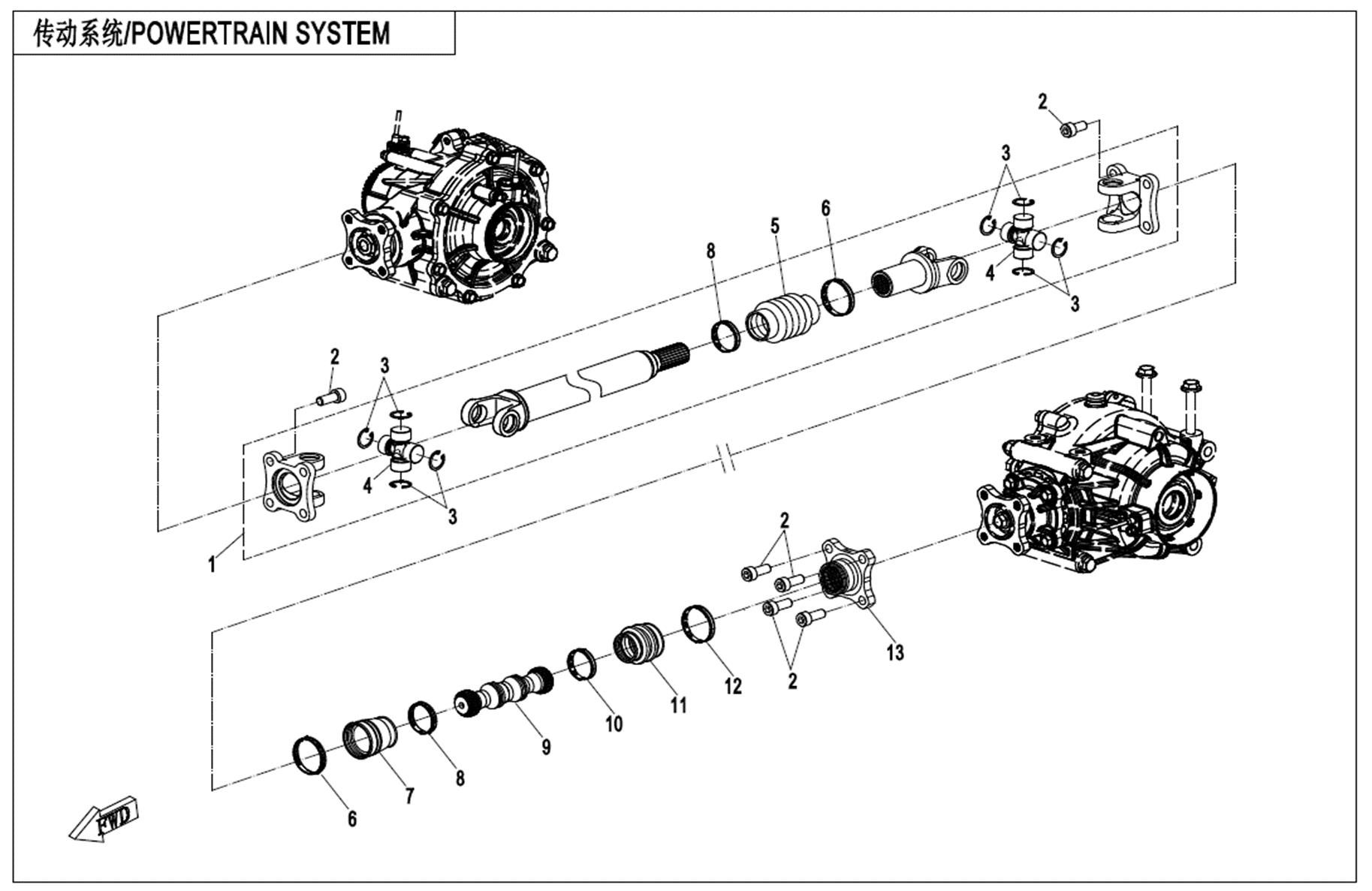 DRIVETRAIN SYSTEM
