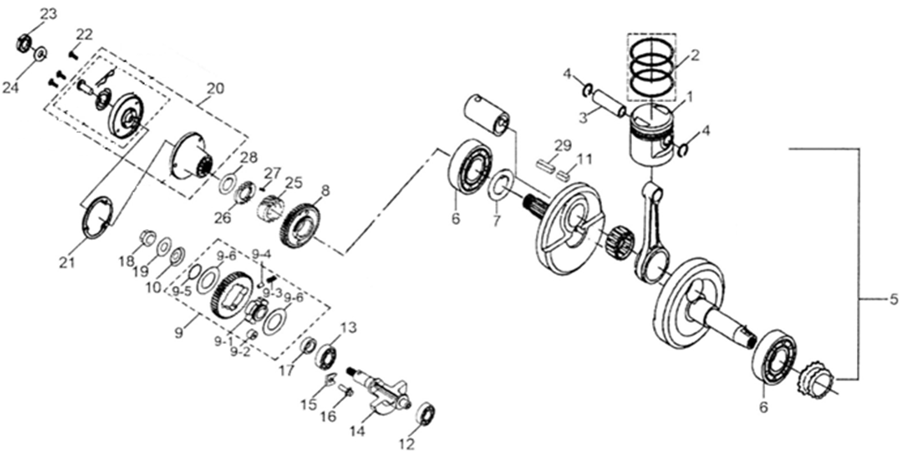 E05 - Crankshaft & Connecting Rod