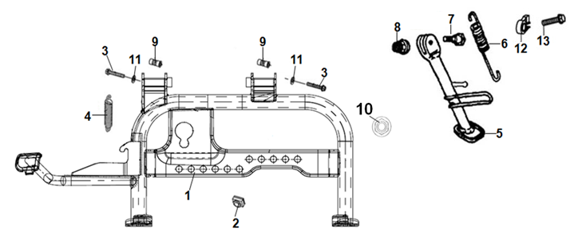 F16 - Main Stand & Side Stand