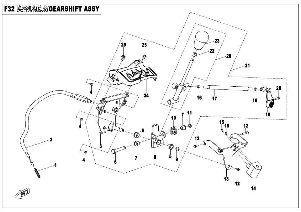 GEAR SHIFTING SYSTEM