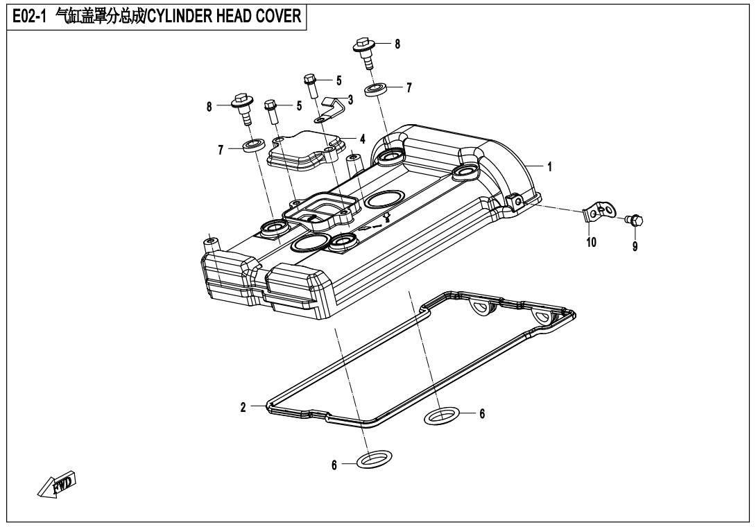 CYLINDER HEAD COVER