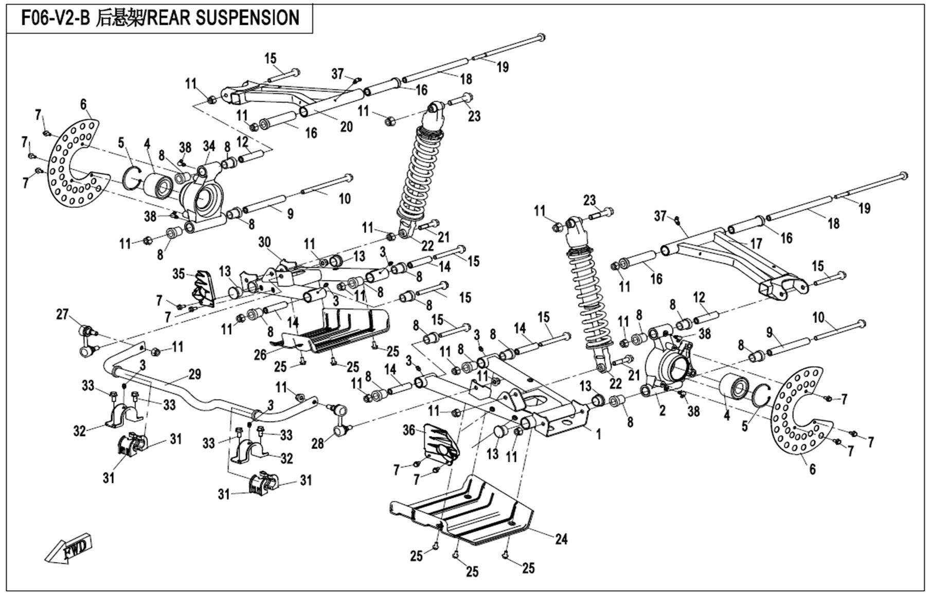 REAR SUSPENSION(2018 CONDITION)