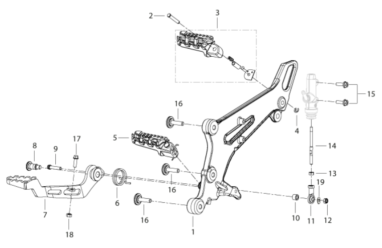 r. h. footpeg