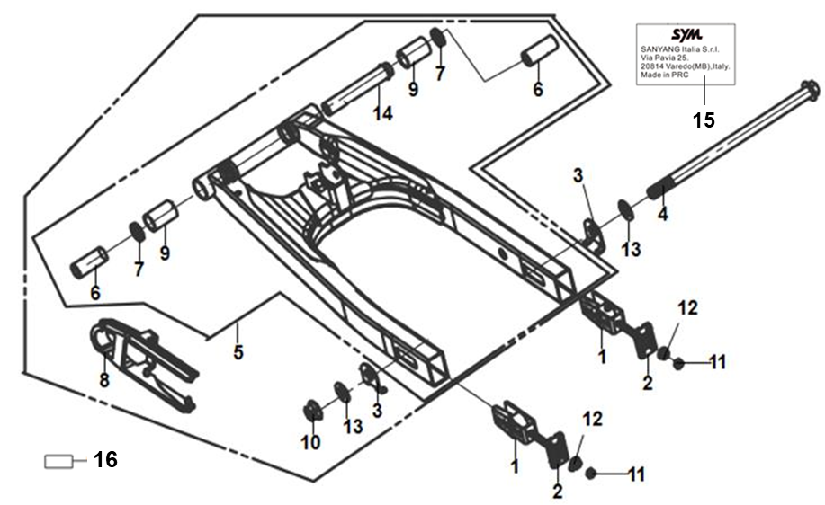 Rear Fork