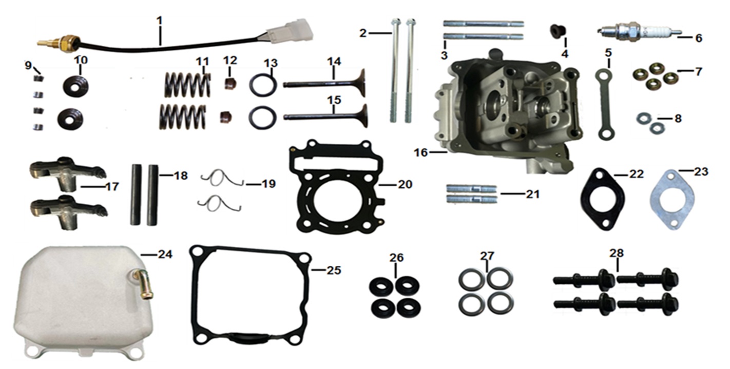 E02 - CYLINDER HEAD ASSY