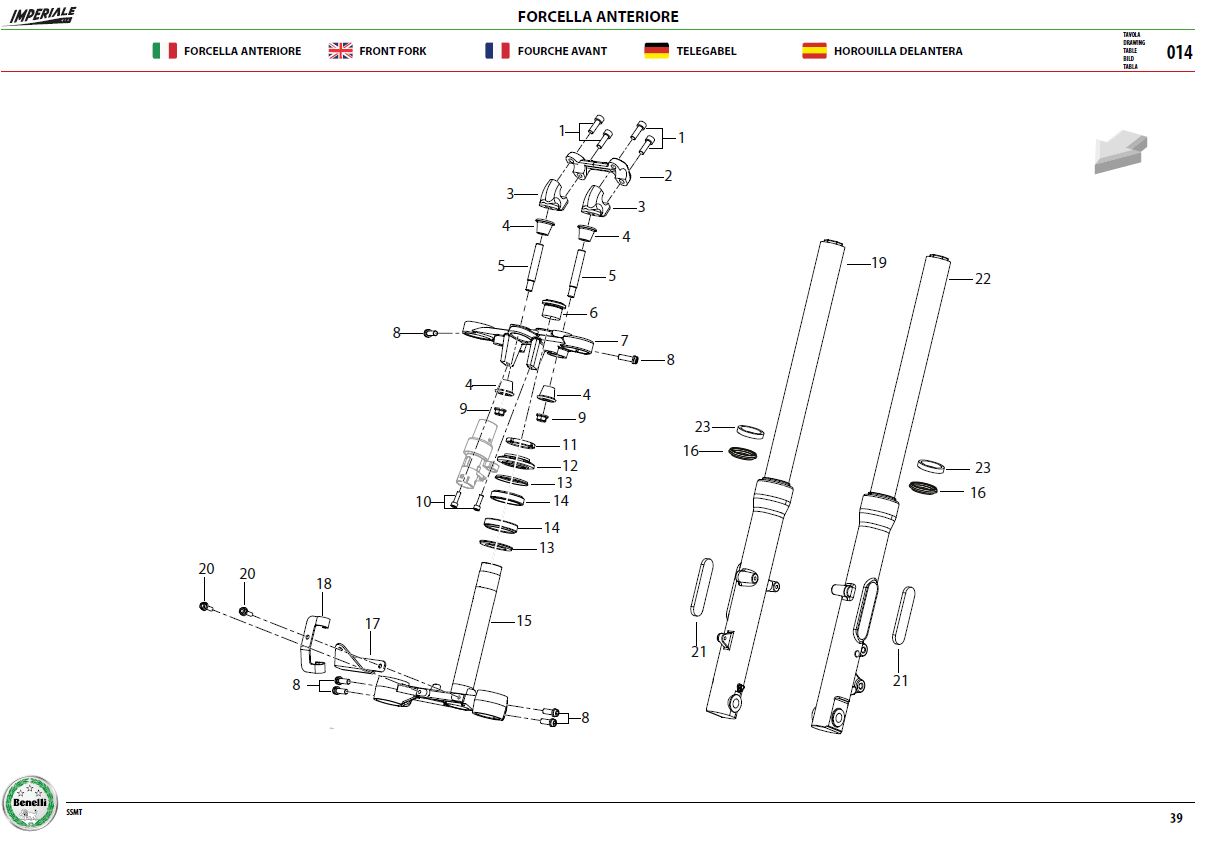 Front Fork Assy