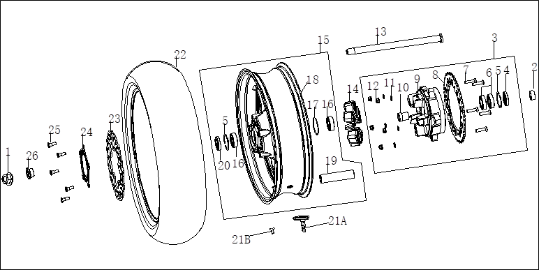 Rear Wheel