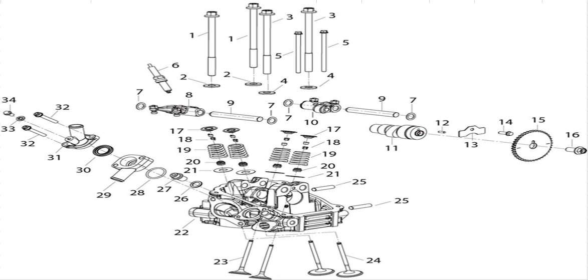 E05 - FRONTCYLINDERHEADASSY