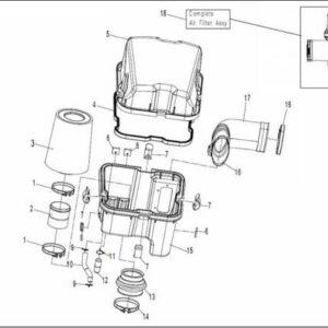 AIR FILTER ASSY.