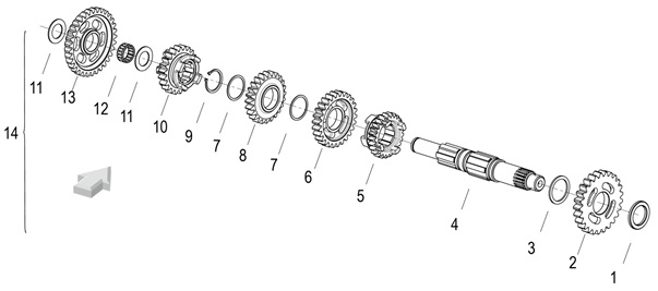 Counter Shaft Assy