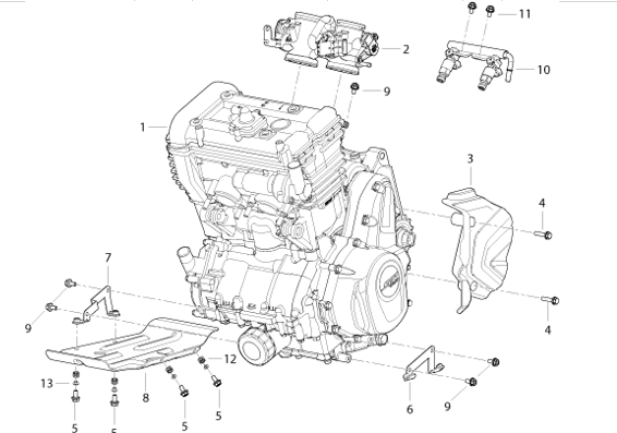 T00B COMPLETE ENGINE