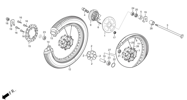 F9 - Rear Wheel